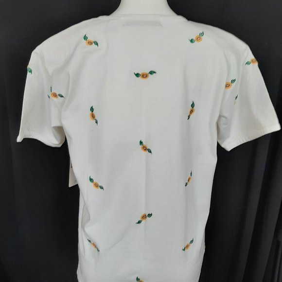 Vintage Karin Scott Embroidered Tee Shirt - Picture 3 of 7